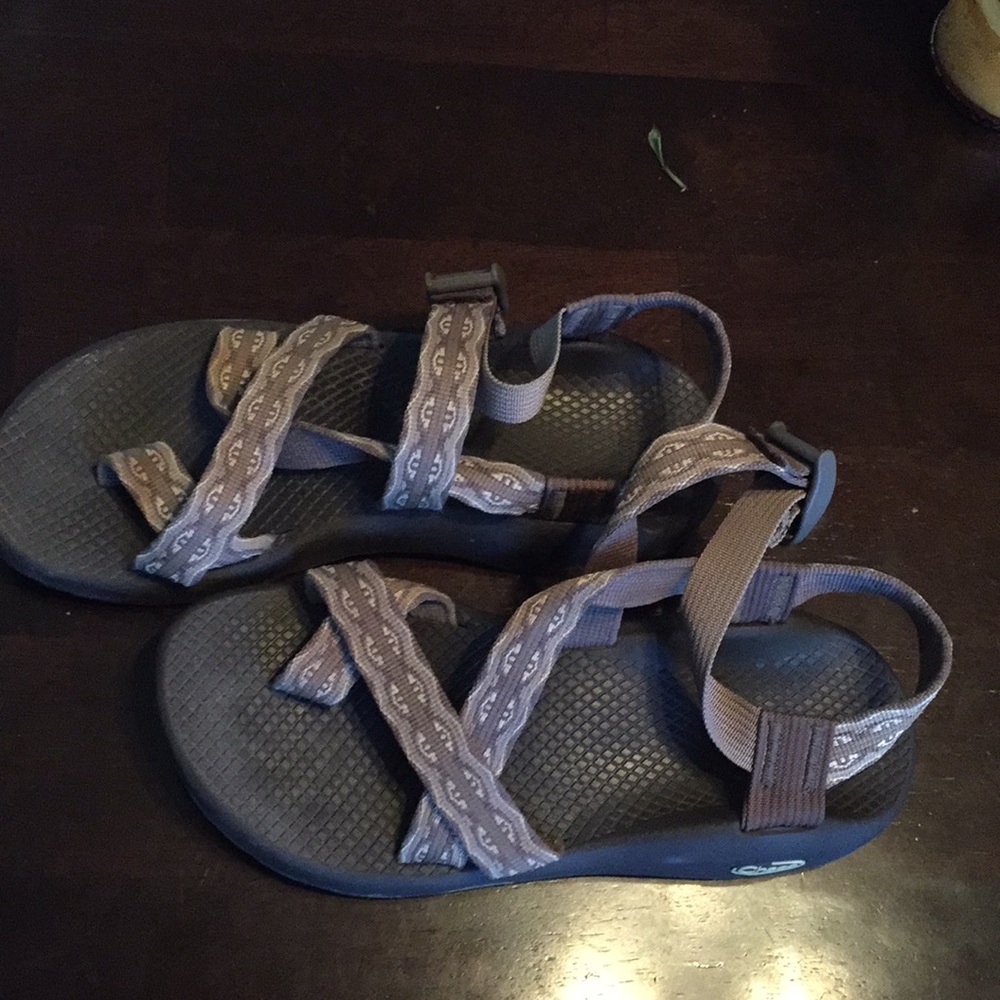 Chaco Grey Patterned Sandals